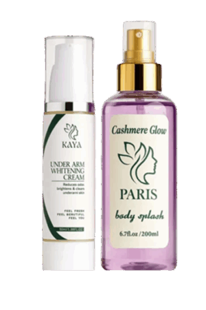 Underarm Whitening cream + Body mist